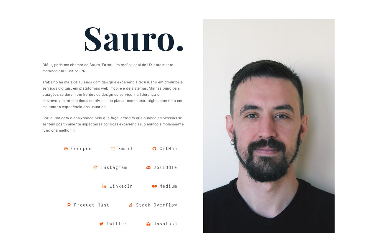 Carrd profile picture for @sauro